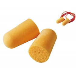 3M Disposable Earplugs, Uncorded, 200 Per Pack