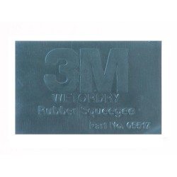 3M Wetordry Rubber Squeegee - 70mm x 108mm (2 3/4" x 4 1/4")
