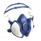3M Maintenance Free Half Mask Respirator, FFA1P2R D Filters