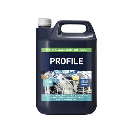 Concept Profile Wash & Wax 5lt - by Grove
