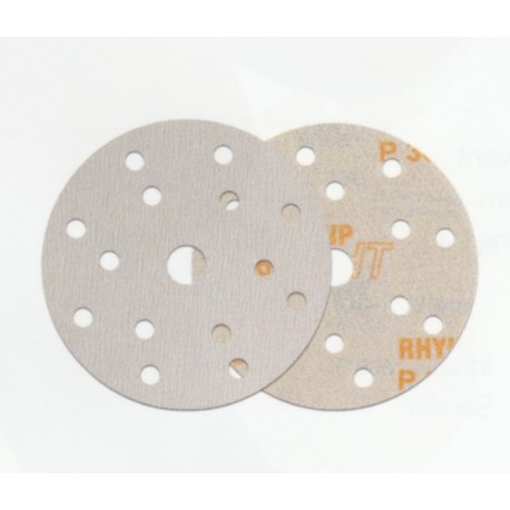Indasa Rhynogrip HT Disc, 15 Hole, 150mm, Pack of 50 - by Grove