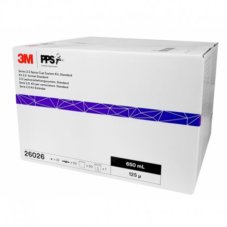 3M PPS Series 2.0 Kits, Standard, 650 ml, 125 mu - by Grove