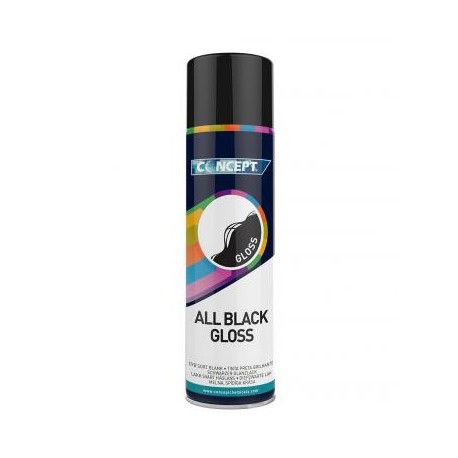 Concept Gloss Black Aerosol 450ml - by Grove