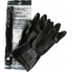Pair of Black Heavyweight Latex Blended Neoprene Gloves Size 10 - by Grove