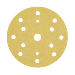 3M P80 Gold Hookit Disc 255P+, 150 mm, 15 Hole, Pack of 100 - by Grove