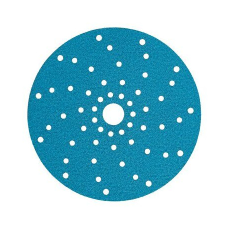 3M P150 Blue Hookit 325U Disc, Multi Hole, 150 mm, Qty of 100 - by Grove