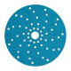 3M P360 Blue Hookit 325U Disc, Multi Hole, 150 mm, Qty of 100 - by Grove