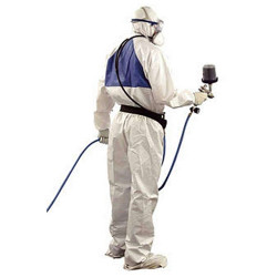 3M X-Large Disposable Paintshop Coverall, White, Type 5/6 - by Grove