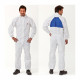 3M X-Large Disposable Paintshop Coverall, White, Type 5/6 - by Grove