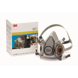 3M Large Reusable Low Maintenance Half Face Mask