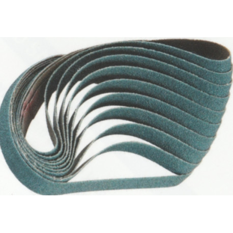 Indasa P40 20 x 520mm Rhyno Abrasive Cloth Belts, Pack of 10 - by Grove