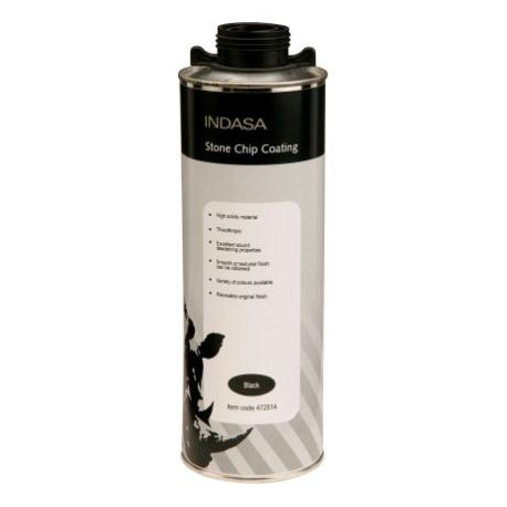 Indasa Black Stonechip Coating, 1lt - by Grove