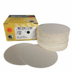 Indasa P180 75mm Plusline Discs, No Hole, Pack of 50 - by Grove