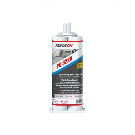 Terokal (Teroson) 9225 Super Fast Plastic Repair Adhesive, 50ml twin cartridge
