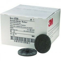 3M 50mm Grey Roloc Super Fine Conditioning Disc, Qty of 25