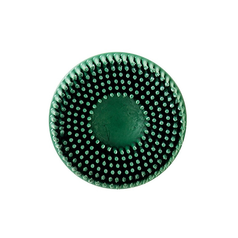 3M 50mm Green Coarse Roloc Bristle Disc, Qty of 10 - Grove Shop