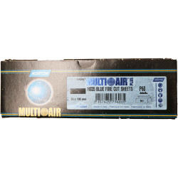 Norton P60 Multi Air Blue Fire Strips 70 x 198mm, Pack of 50.