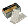 Indasa P60 Plusline Strips, 11 Holes, 70 x 127mm, Pack of 50.