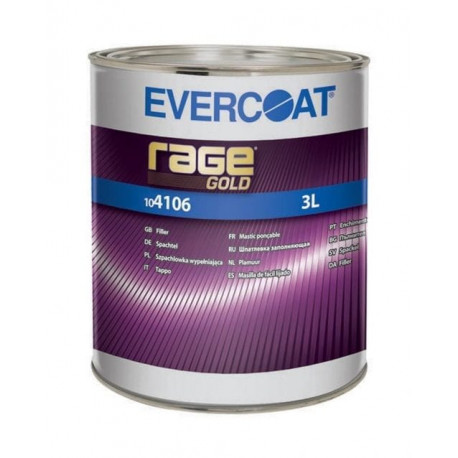 Evercoat Rage Gold Filler, 3lt