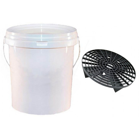 20 Litre Valeters' Bucket with Lid and Grit Protect