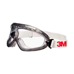 3M 2890 Safety Goggles, Anti-Fog, Clear Acetate Lens