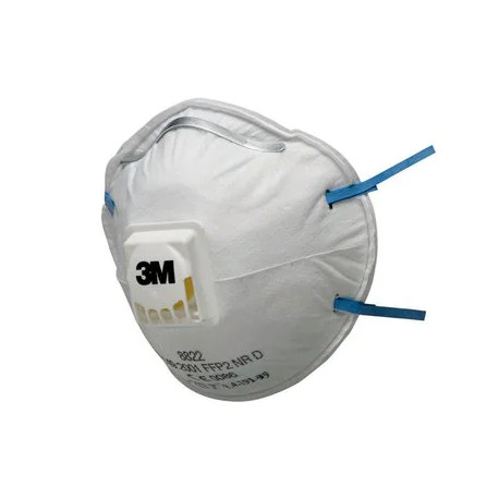 3M FFP2 Disposable Respirator (Mask), Single Mask