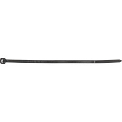 Vanline Cable Ties, 100mm x 2.5mm, Black,Pack of 100
