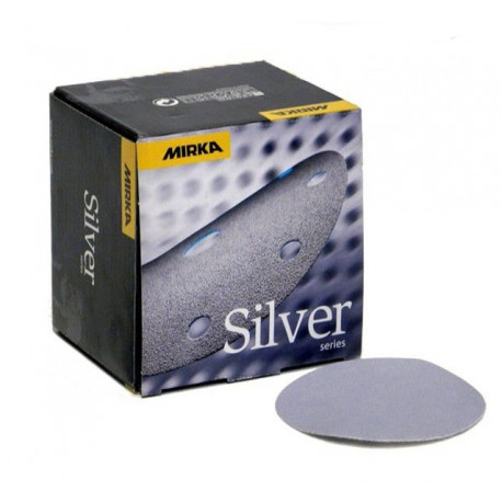 Mirka P400 77mm Q Silver Discs NH, Pack of 100