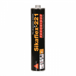 Sikaflex 221 Brown Adhesive Sealant, 300ml cartridge