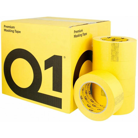 Q1 48mm Premium Masking Tape, 50m, Box of 20 rolls