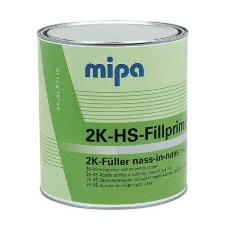 Mipa 2K HS Filler Primer Light Grey, 3lt