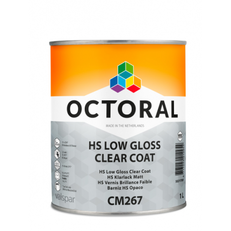 Octoral CM267 HS Low Gloss Clear 1lt