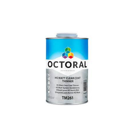 Octoral TM261 HS Matt Clear Thinner 1lt