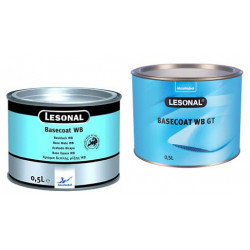 Lesonal Waterbased Basecoat Ready Mixed Colour