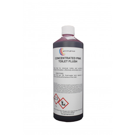 GTi Pink Toilet Chemical Concentrate, 1lt
