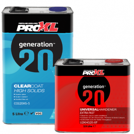 ProXL Gen20 HS 2K Clearcoat Kit Fast, 7.5l