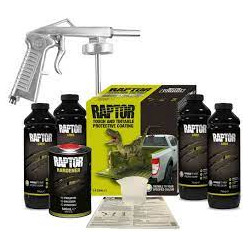 Upol Raptor Spray On Liner (Tintable) + Applicator Gun