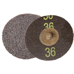 3M P36 75 mm Brown Roloc Disc 361F, Qty of 50 - by Grove