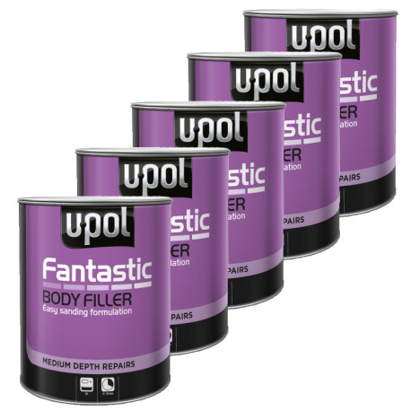 Upol Fantastic Lightweight Filler for Medium Depth Repairs 3lt x 5