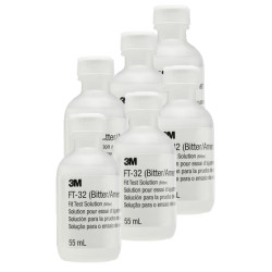 3M Fit Test Kit Solution Bitter, 55ml, Pack of 6