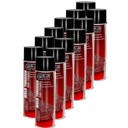 GTi Zinc Weld Through Primer aerosol 500ml, Pack of 12