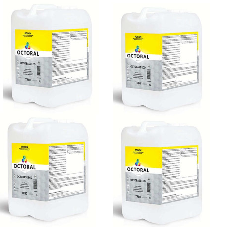 Octoral TD80 Ecobase Degreaser, 5 litre x 4