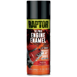 Raptor Engine Enamel Bright Red, 400ml Aerosol