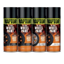 Raptor Wheel Paint Gloss Black, Aerosol 400ml