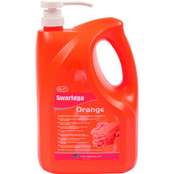 Swarfega Orange Hand Cleaner, 4lt Bottle & Pump