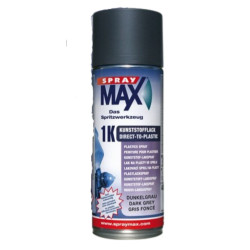 Spraymax 1K Plastics Spray DTP - Dark Grey 400ml