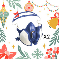 3M Paintshop Respirator Mask FFA1P2 x 2