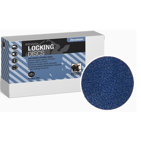 Indasa P60 50mm Rhyno Locking Disc, Pack of 25