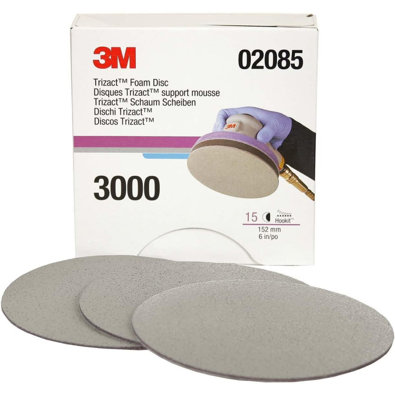 3M P3000 Trizact Blending Disc 150mm, Pack of 15