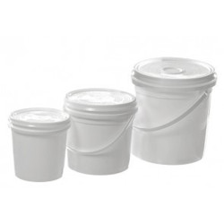 Plastic Mixing Pot & Lid 500ml